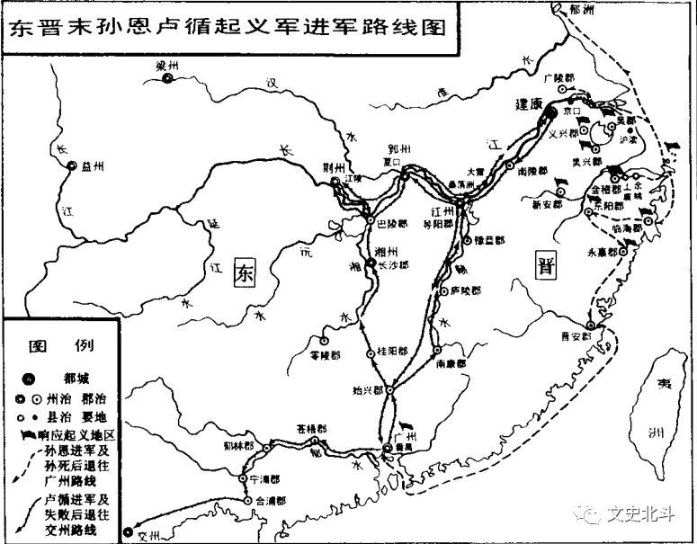 十六國時期北方陷入了大規模的混亂東晉為什麼不能實現統一