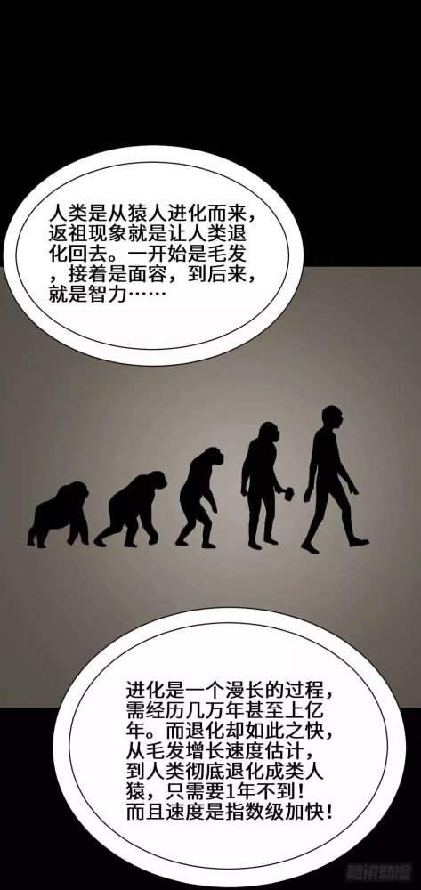 人性怪谈漫画返祖现象人类退化的诡谈值得深思