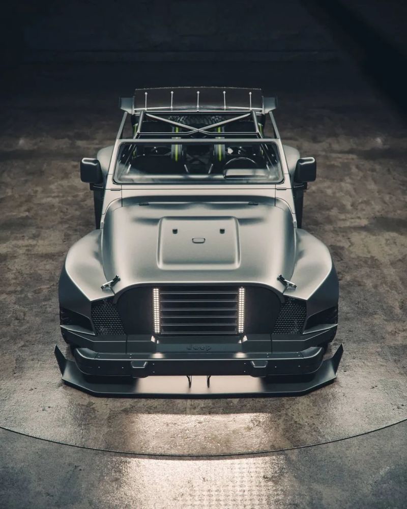 吉普wrangler这改装绝了