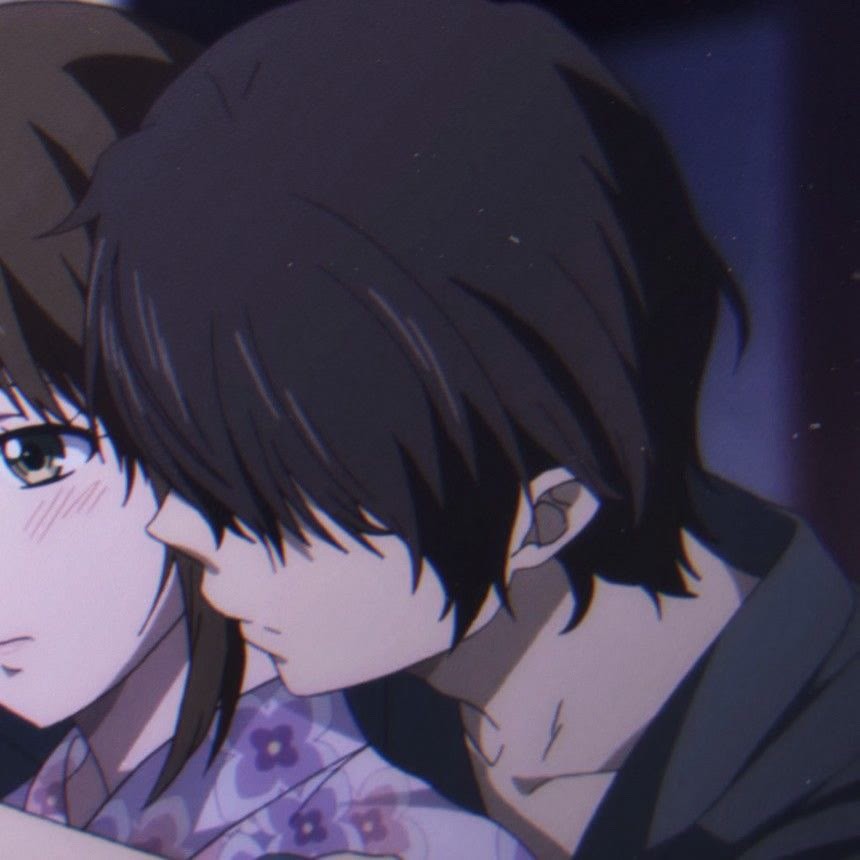 动漫情头浮世万千吾爱有三日月与卿日为朝月为暮卿为朝朝暮暮