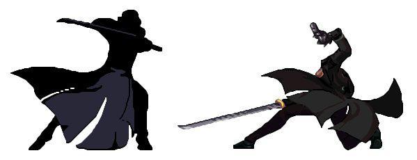 依然是有一套黑影的前序动作,可惜,依然是看不到;◆第三轮斩击动作