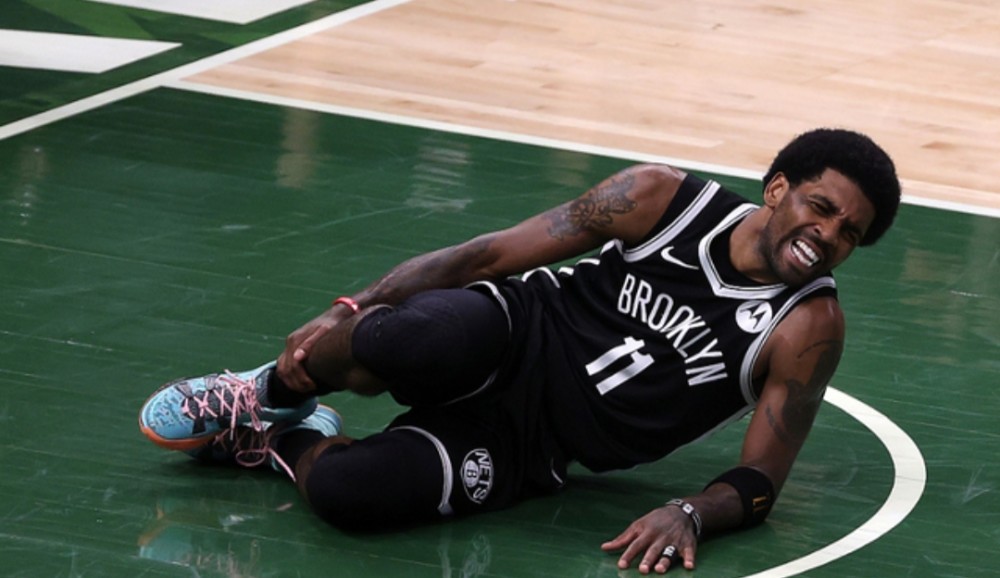 欧文伤退,字母动作引争议.杜兰特无心恋战篮网惨遭逆转.