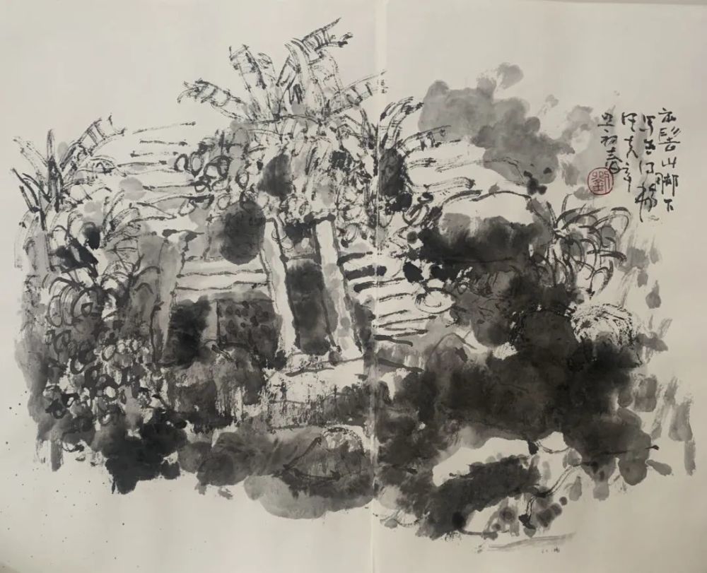 百年华诞 举国同庆‖刘卓茹山水画作品欣赏_腾讯新闻