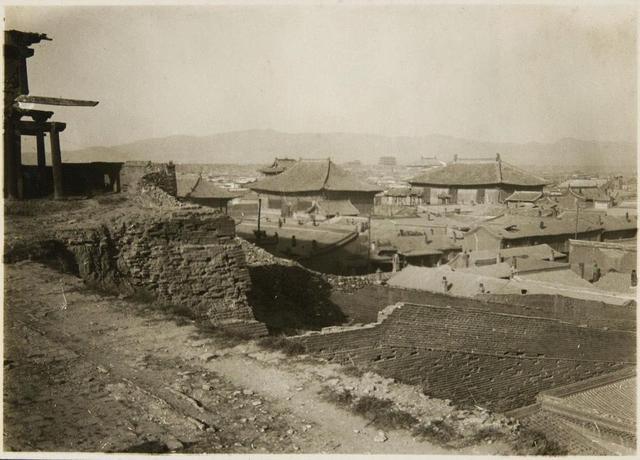 大同古城1937年的山西老照片