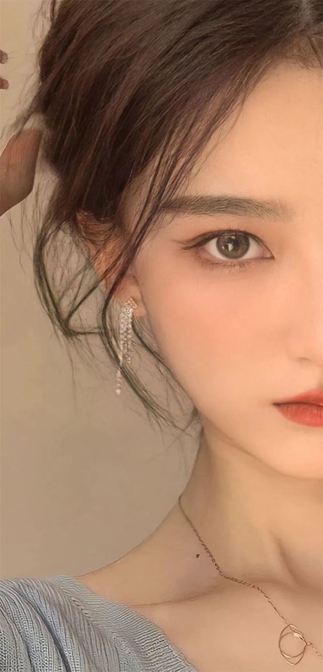 温柔系美女手机壁纸|美女|头像|壁纸