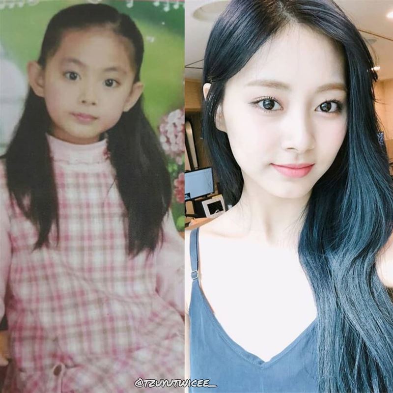 周子瑜深夜庆生22岁甜喊中文超进化青涩童年照曝光