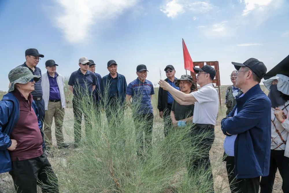 组织与会人员参观了阿拉善红色文化教育基地,中国兵器工业051基地展厅