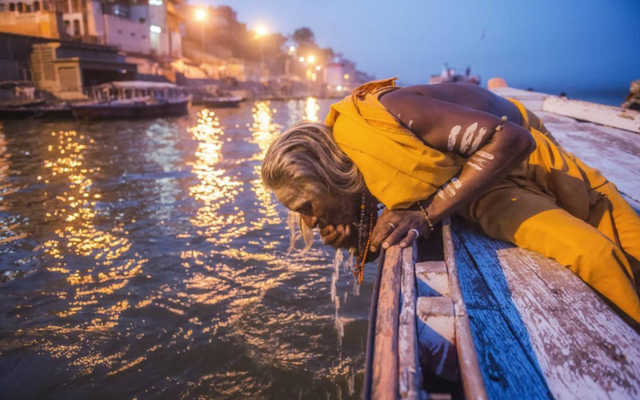 他们依旧一边洗澡一边喝水,为何不治理|长江|印度恒河|恒河|印度_社会