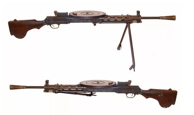 二战时期的轻机枪图片
