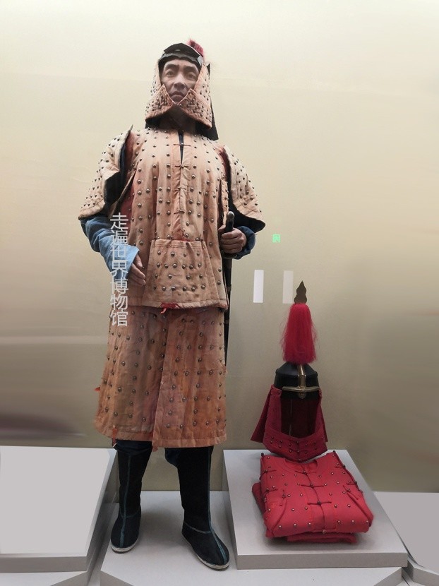 盔甲清镶白旗盔甲(清镶黄旗盔甲)八旗之首清军入关前,八旗中的正黄,镶