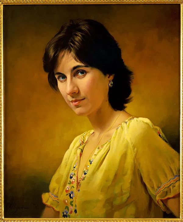 俄罗斯艺术家 nikolai shurygin 人物肖像作品欣赏