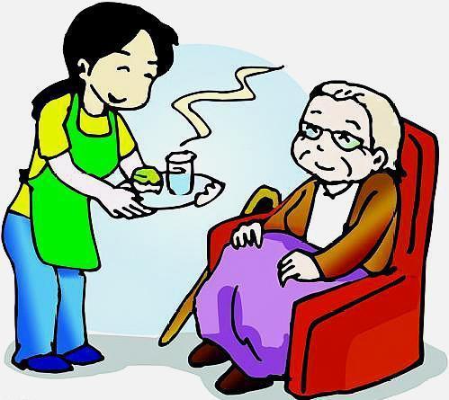 "婆婆,我要上班你帮我照顾下孩子""行,将来记得给我养老"