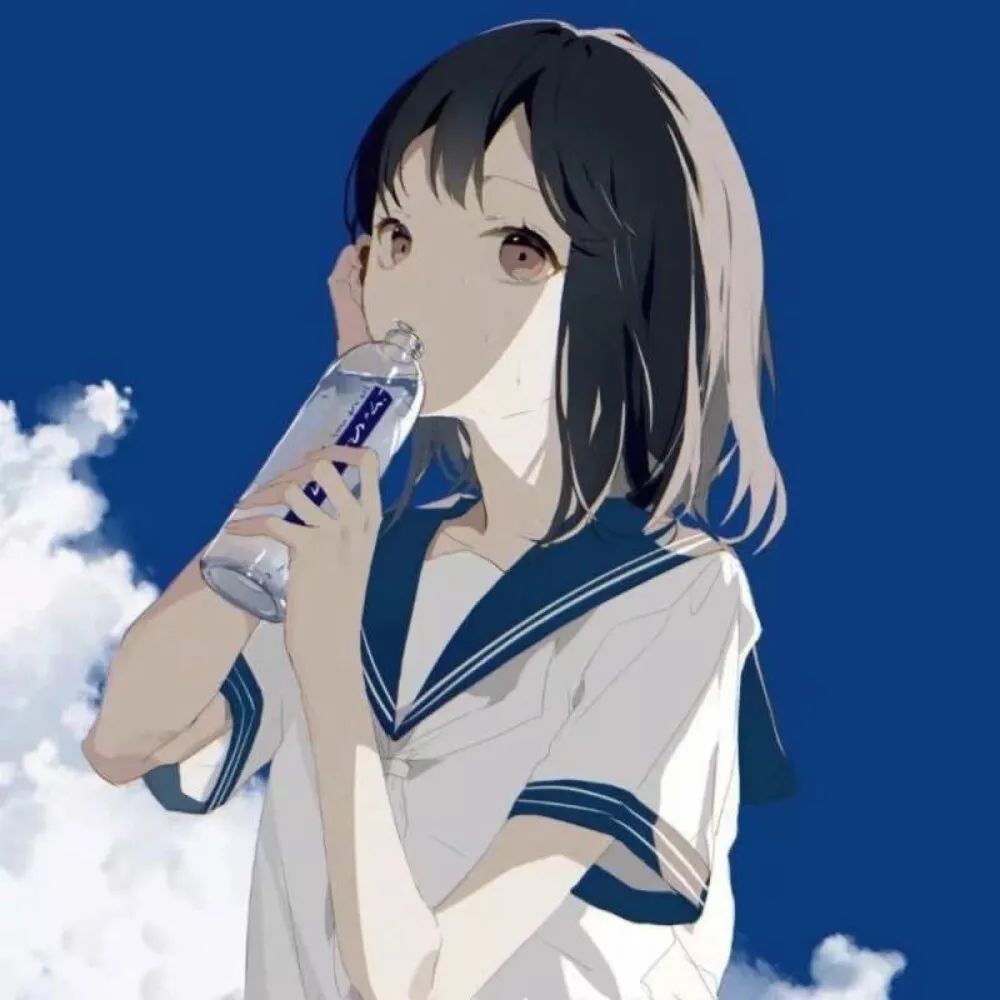 意境伤感动漫女头