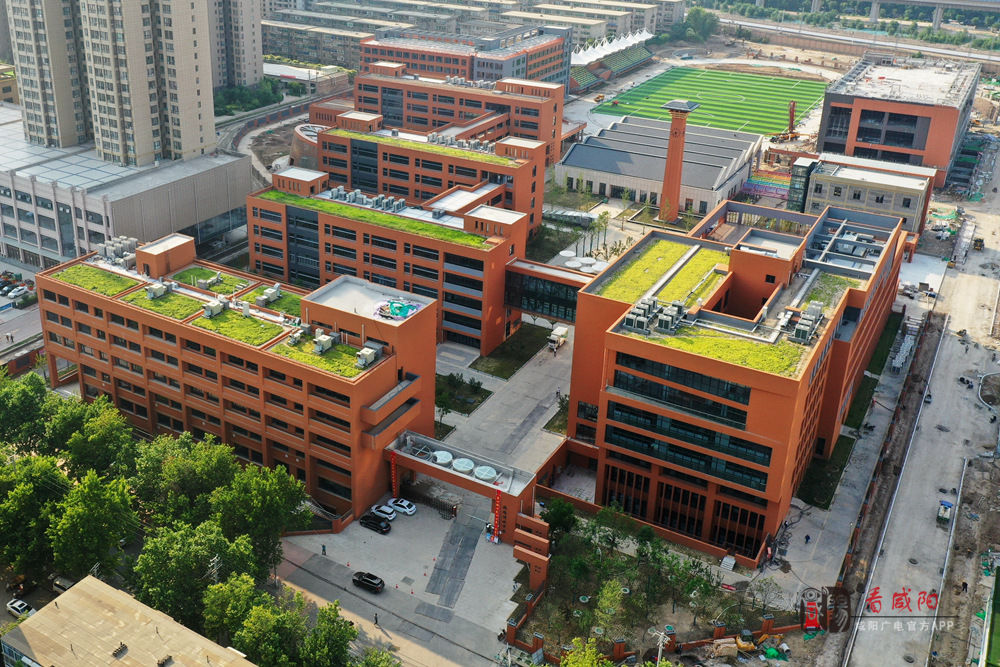 占地107亩咸阳渭城中学迁址建设纪实来啦