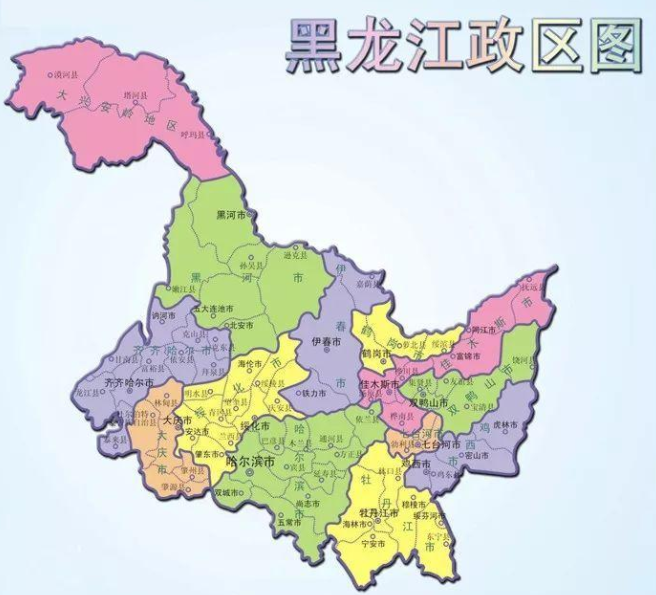 黑龙江有31个县人口不足10万，其中3县只有1万多人！