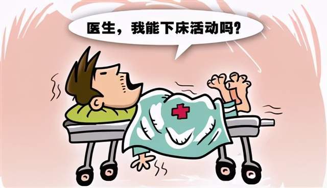 三组实验人群均为急性突出的患者:第一组:严格卧床休息;第二组:力所能