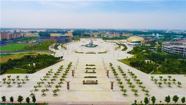 河南西华千古娲城焕发时代风姿