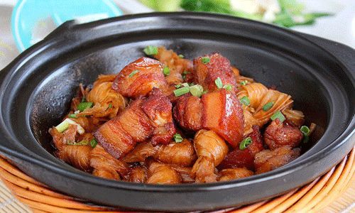 百叶结红烧肉,家家都爱吃,喷香软烂的超级下饭菜_腾讯新闻