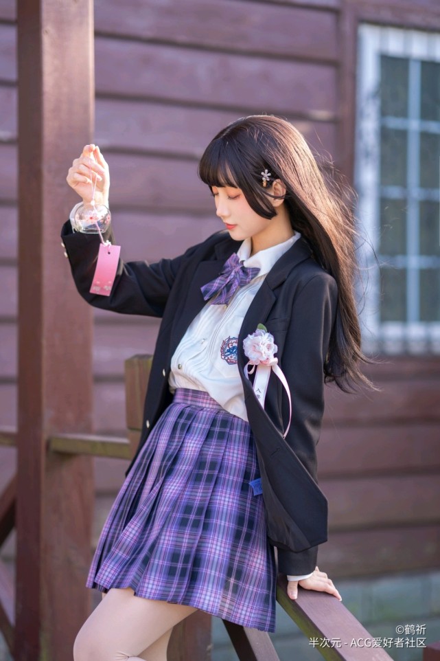 jk制服可爱的学姐不知道你有没有认真学习呢