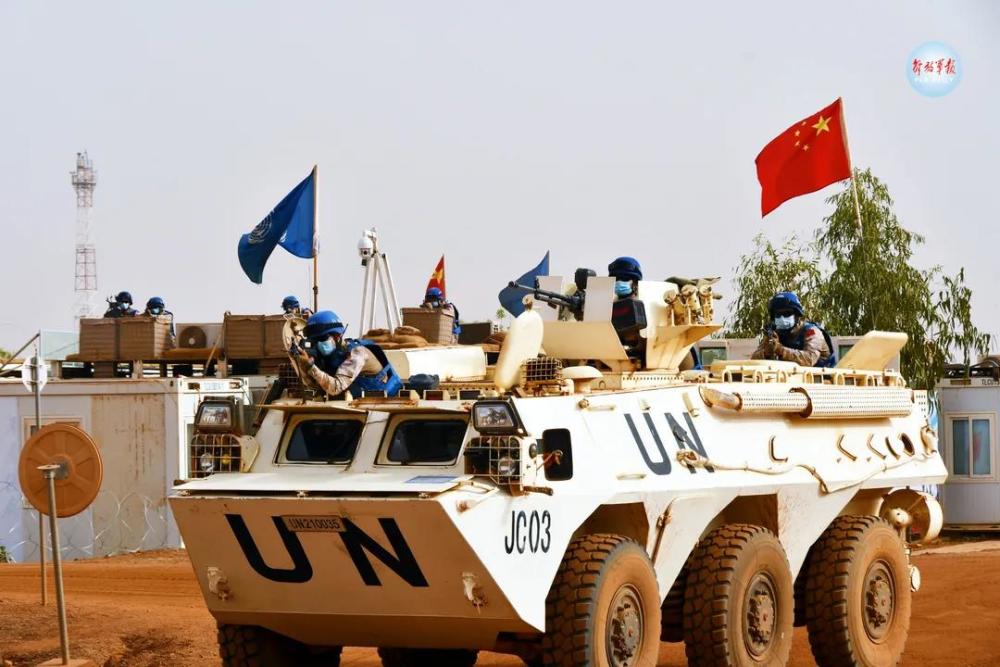 好样的中国蓝盔又双叒被点赞啦