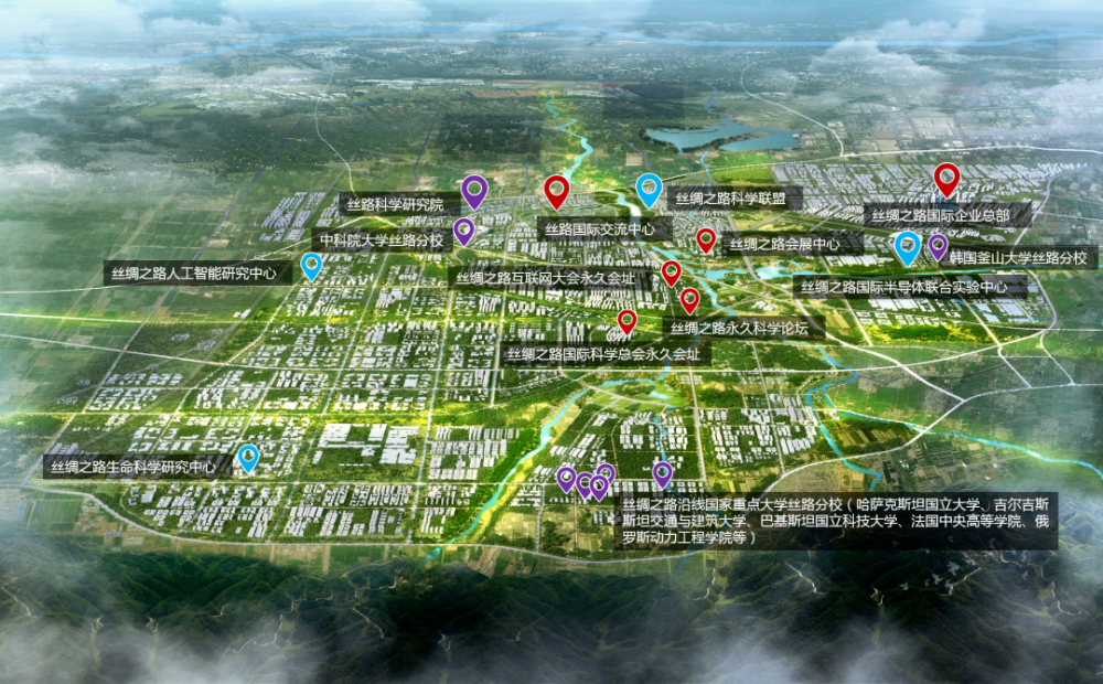 西安市高新区规划图图片
