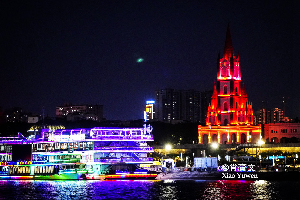 乘船夜遊南寧邕江 有西南最美的城市夜景 媲美香港維多利亞港 中國熱點