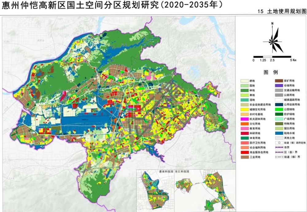 仲恺国土空间规划来了!建设"两铁路两城际"轨道交通网