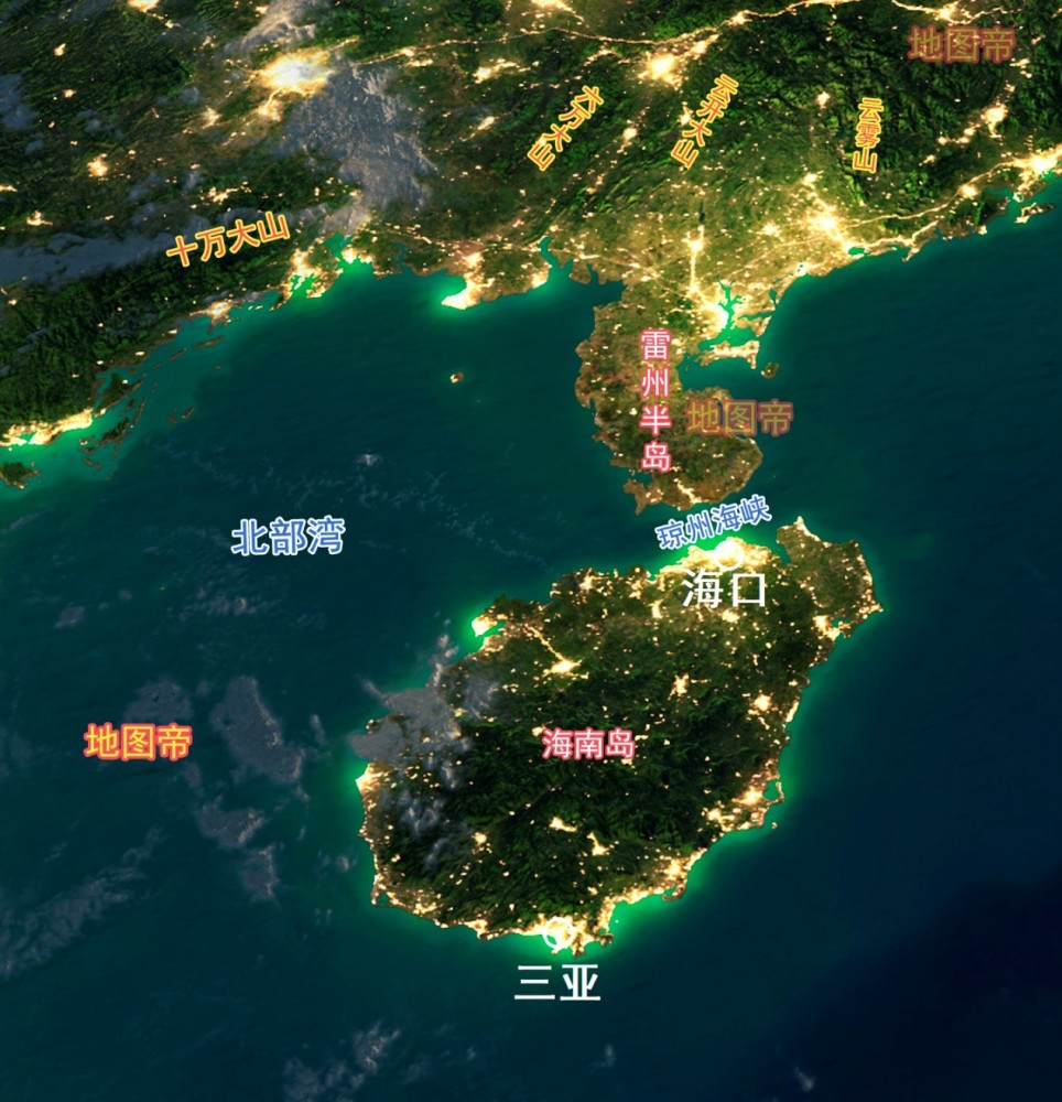 海南省位于我国南部,是我国面积最大的省,虽然陆地面积只有约3.