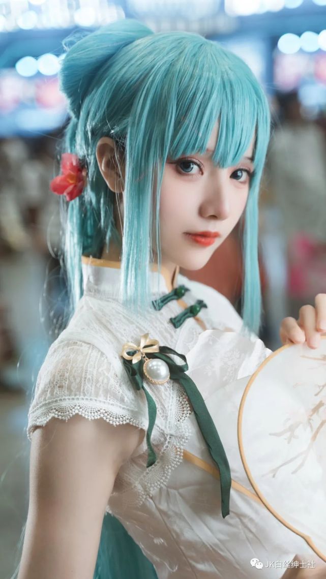 cos:初音韶华旗袍场照@娜娜