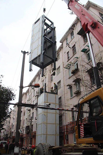 造电梯的也会加电梯上海三菱助更多悬空老人圆电梯梦