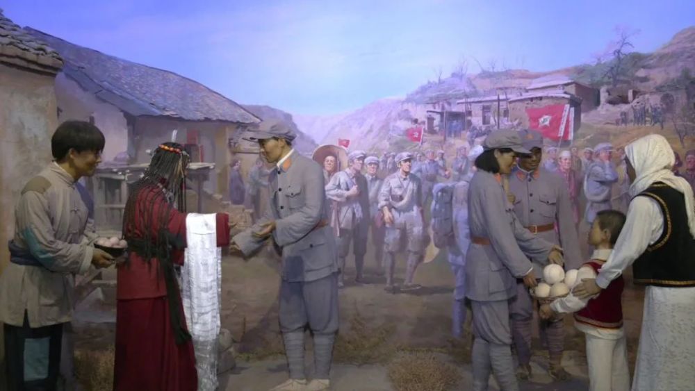 党史故事汇长征的胜利红军三大主力会师会宁