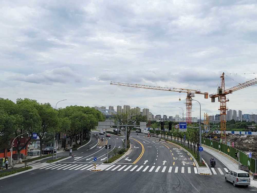 奉化城基路改造图片