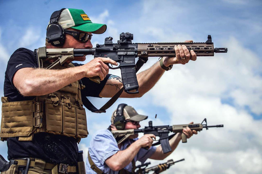 hk416民用型如何改头换面四款护木横向对比让步枪更加炫酷