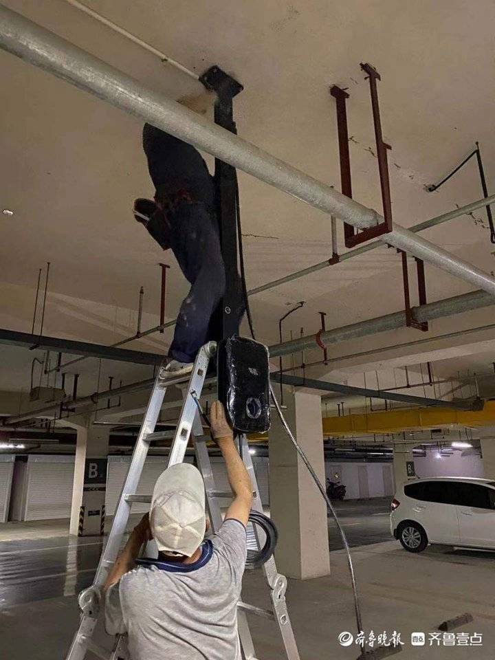 壹点帮办追踪丨如愿以偿枣庄一市民自家车位终于安上充电桩