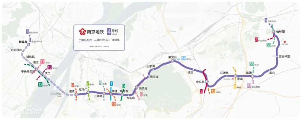 4,地铁1号线北延预计延迟至2023年通车据南京区街一号消息,1号线北延5
