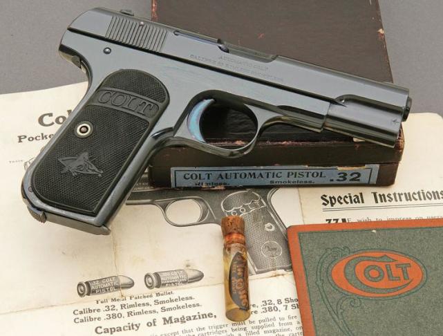 谈谈"二马",就是国人口中的"马牌撸子",该枪的大号是柯尔特m1903型