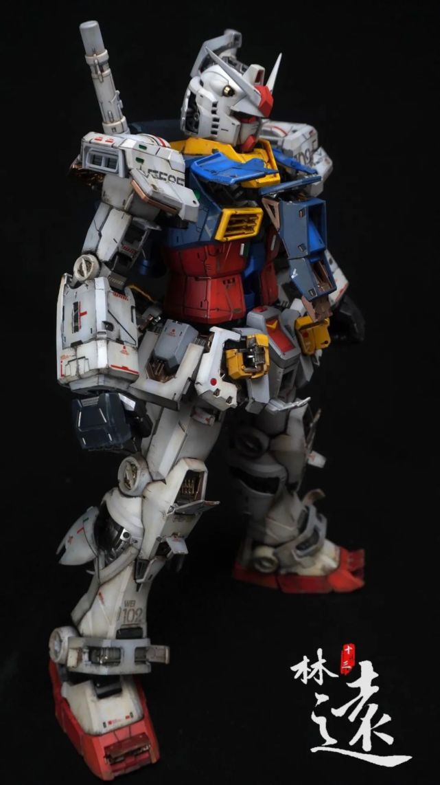 心心念念的pgu元祖完成旧化涂装制作