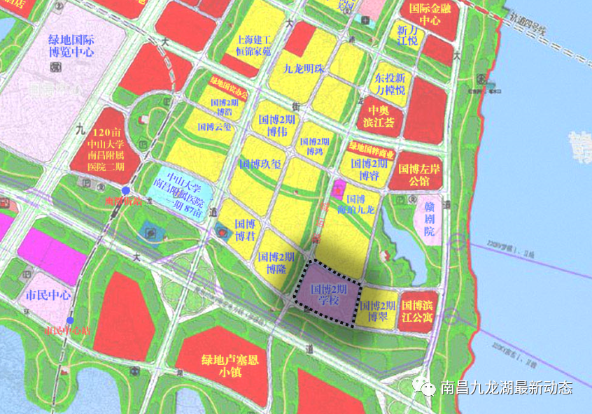 南昌九龙湖规划图最新图片