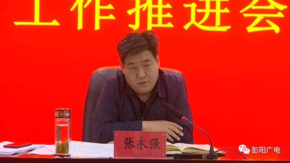 县委副书记,政府代县长张永强出席会议并讲话,县委副书记李芊主持会议