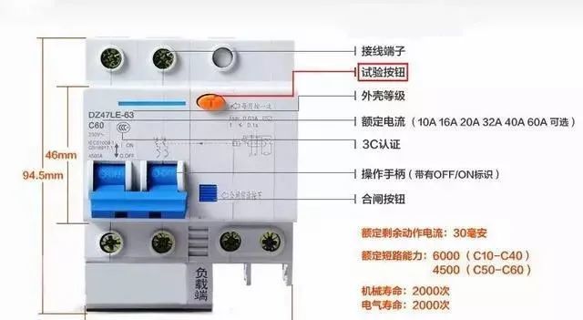 我們開始挨個的插上插頭,看看在插哪一個的時候漏電保護器會跳閘,那就