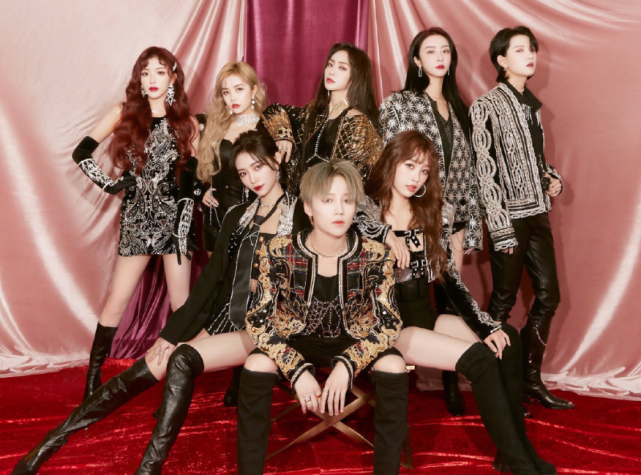 solo活动改the9团舞,八人表演被模糊c位|刘雨昕|the9|solo_娱乐|孔