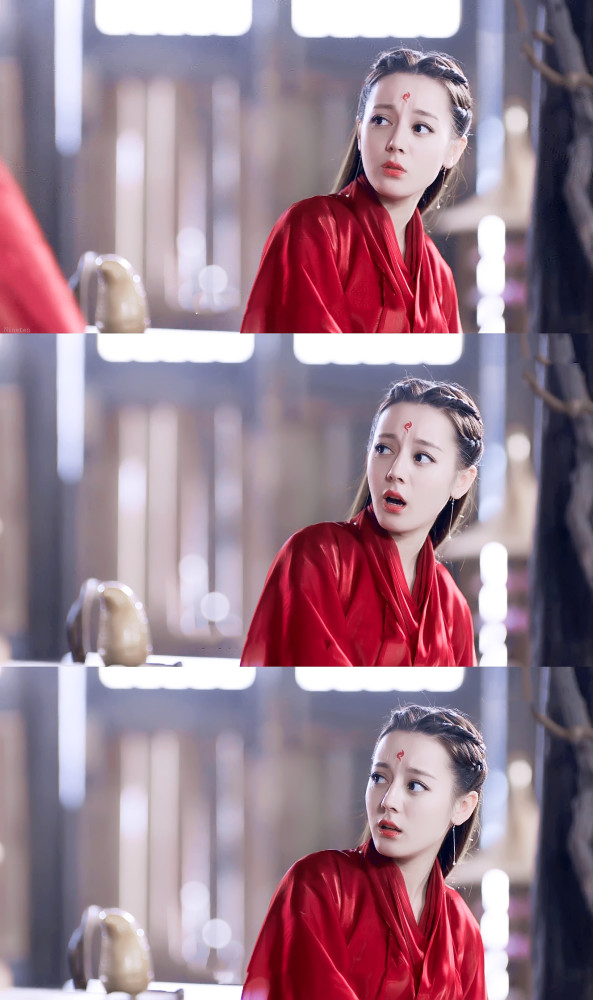 迪丽热巴的红衣古装造型白凤九烈如歌狐妖小红娘都好美啊