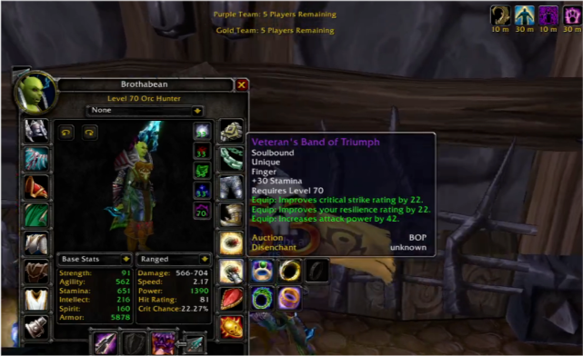 跨版本装备提前实装,数据有点乱|角斗士|暴雪|竞技场|魔兽怀旧服|tbc