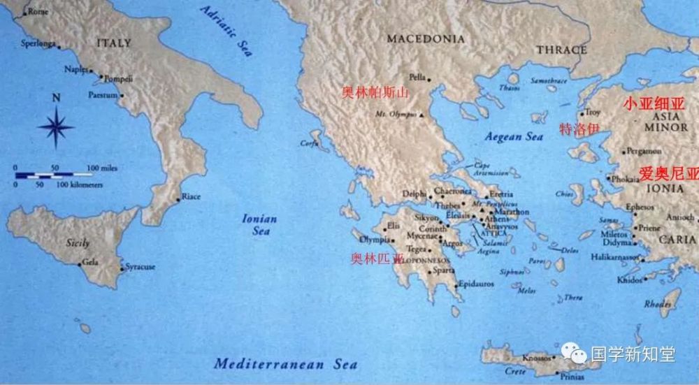 古代希腊阿那克西曼德,米利都人,泰勒斯的朋友,也有