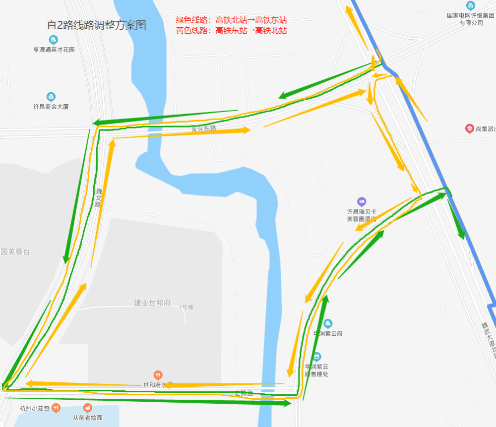 z2路线路示意图