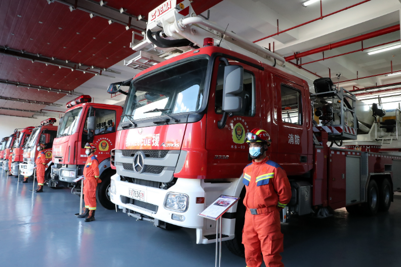 深圳大鹏新区消防救援大队新址启用