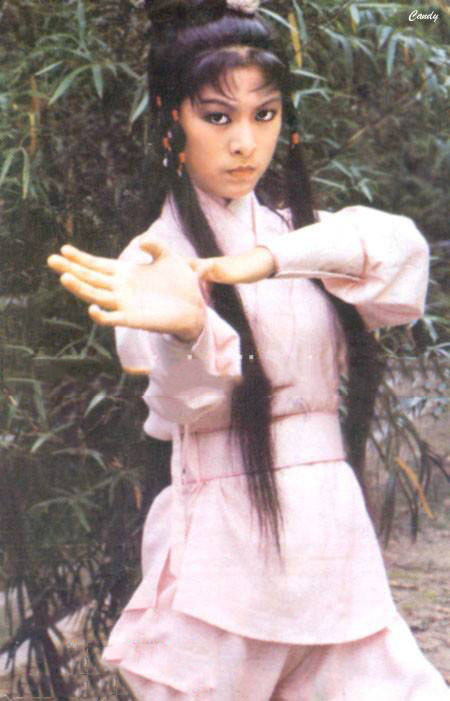 米雪版黄蓉剧照从少女黄蓉演到中年黄蓉