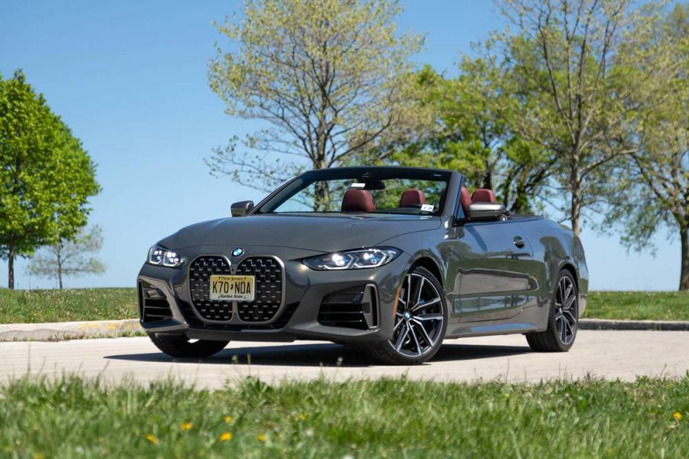 2021款宝马4系顶配m440i敞篷轿跑针对舒适度而生_腾讯新闻