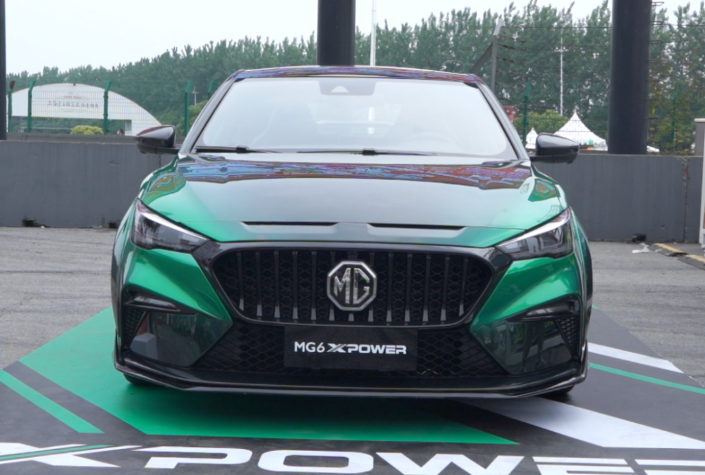 名爵6xpower渐变车漆原厂魔改