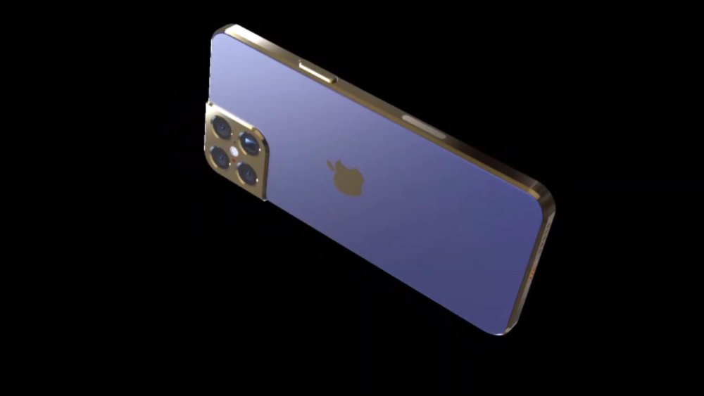 iphone13pro概念机:无刘海直面打孔屏配轮廓切割4摄,续航有惊喜_腾讯